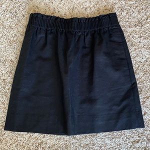 Black J. Crew skirt